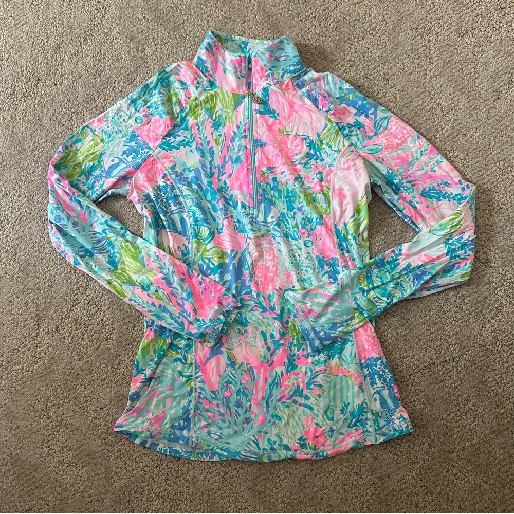 Lilly Pulitzer Luxletic Half Zip